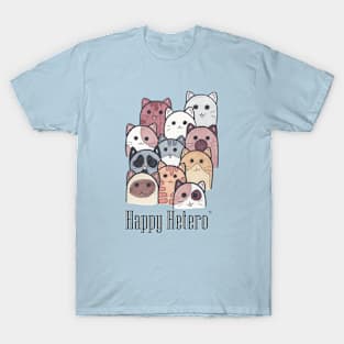 Happy Hetero "Kitten Cuddles" T-Shirt